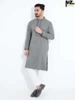 Menzoa-Luxury-Grey-Chelli-Fabric-Premium-Embroidered-Panjabi