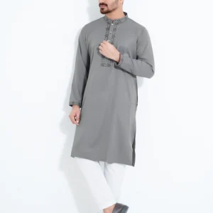 Menzoa-Luxury-Grey-Chelli-Fabric-Premium-Embroidered-Panjabi