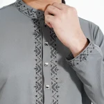 Menzoa-Luxury-Grey-Chelli-Fabric-Premium-Embroidered-Panjabi