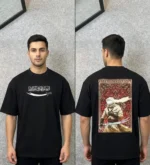 Premium Zulfiqar Legacy Black Warrior Carpet Drop Shoulder Tee