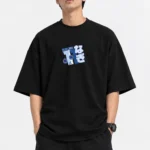 Premium black Blue Lock Nagi Seishiro drop shoulder T-shirt with back print